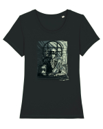 Chicago Vintage Gangster Tricou mânecă scurtă guler larg fitted Damă Expresser