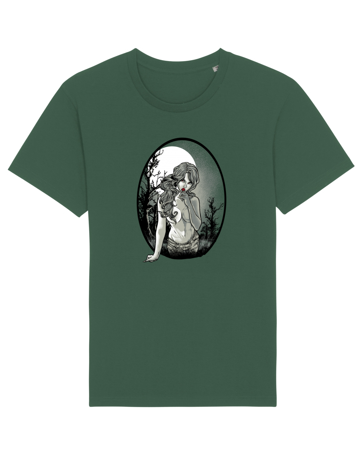 Tricou mânecă scurtă Unisex Rocker Bottle Green