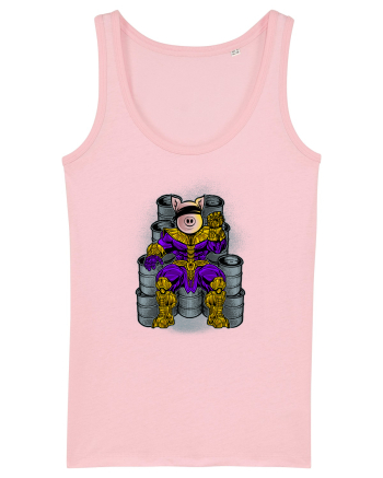 Superhero Pig Cotton Pink