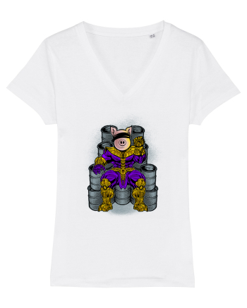Superhero Pig White