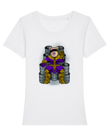 Superhero Pig White