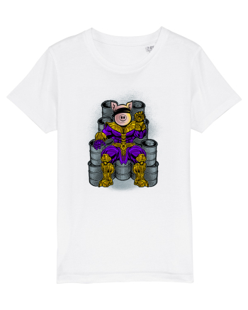 Superhero Pig White