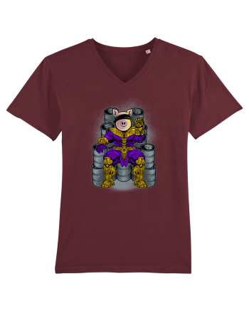 Superhero Pig Burgundy