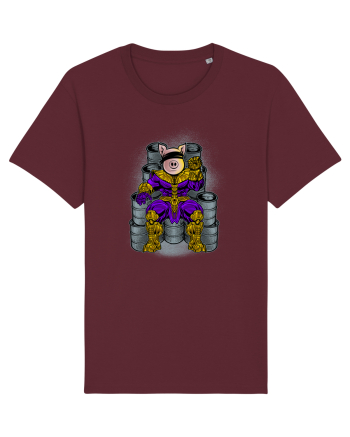 Superhero Pig Burgundy