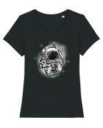 Baby Astronaut Tricou mânecă scurtă guler larg fitted Damă Expresser