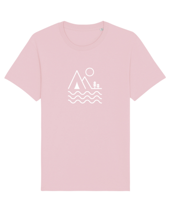 Campând la Munte - Design Minimalist Cotton Pink