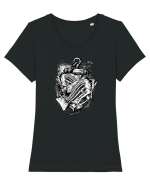 Fishing Time Tricou mânecă scurtă guler larg fitted Damă Expresser