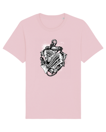 Fishing Time Cotton Pink