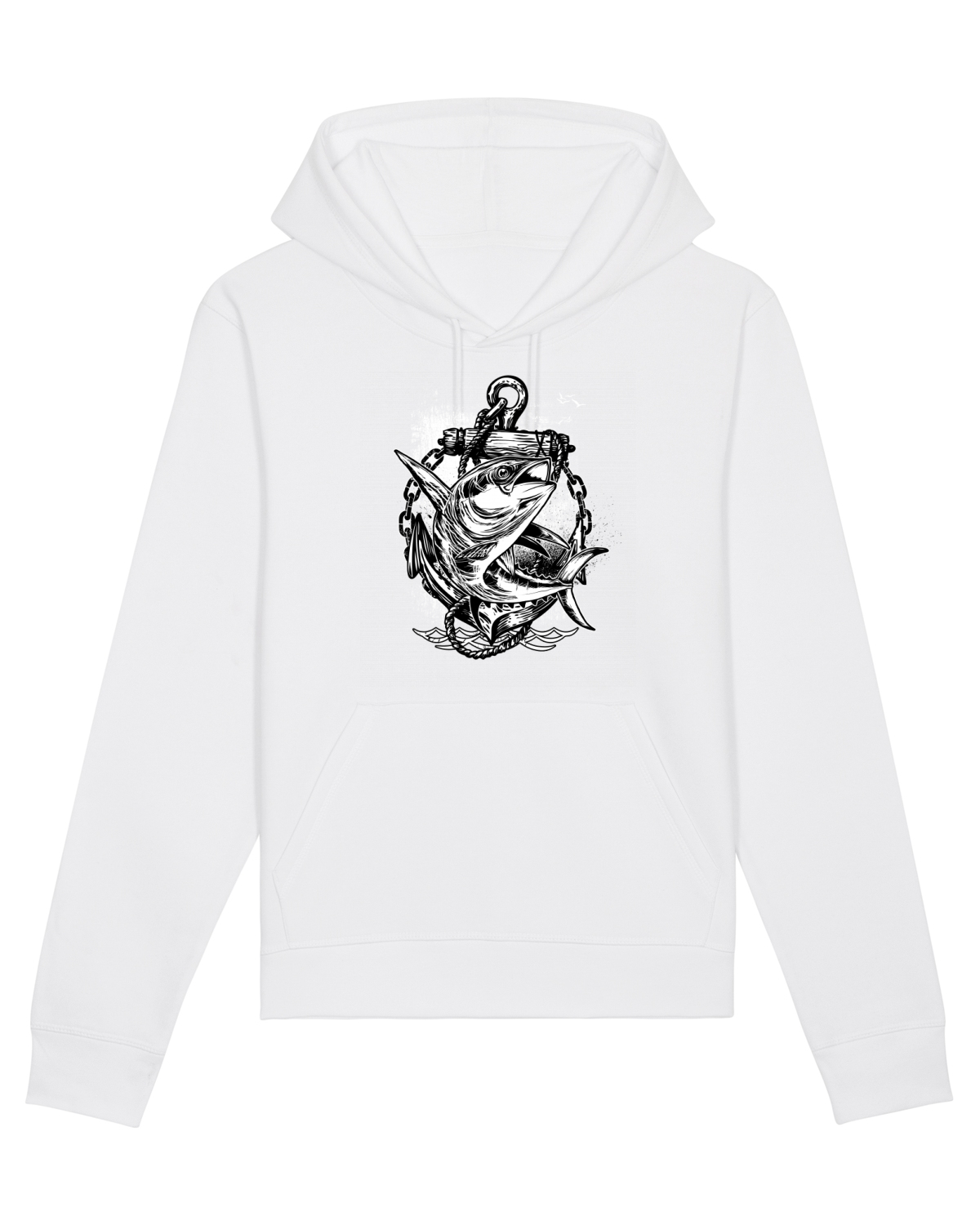 Hanorac Unisex Drummer White