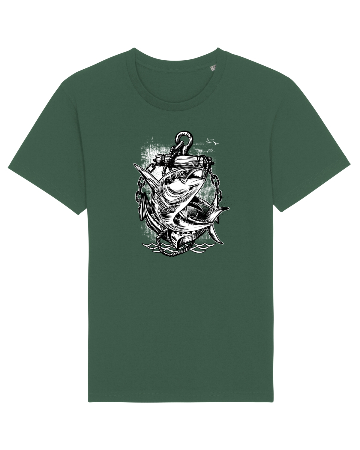 Tricou mânecă scurtă Unisex Rocker Bottle Green