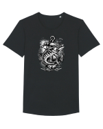 Fishing Time Tricou mânecă scurtă guler larg Bărbat Skater