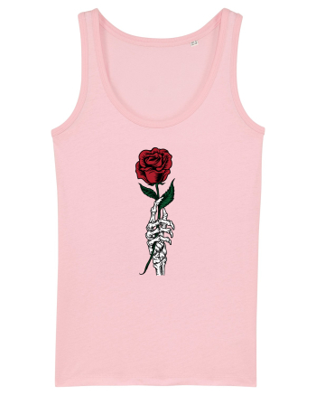 Bones And Roses Cotton Pink