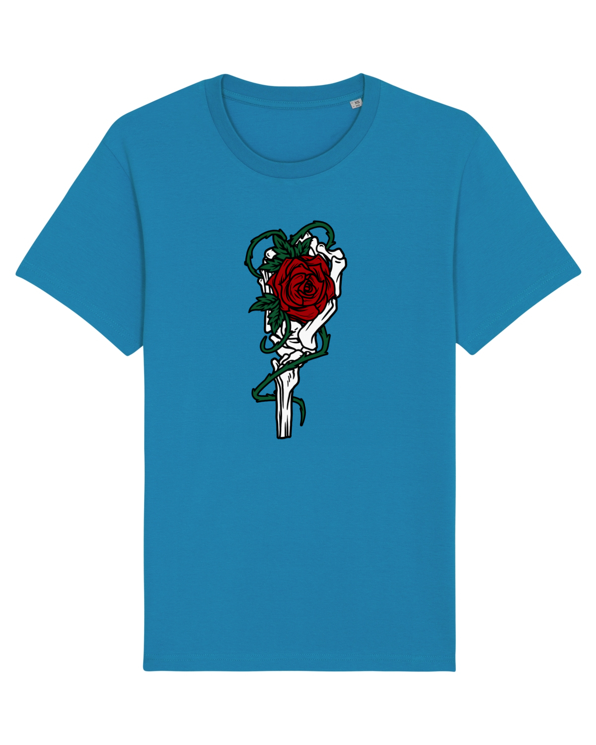 Tricou mânecă scurtă Unisex Rocker Azur