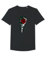 Bones And Roses Tricou mânecă scurtă guler larg Bărbat Skater