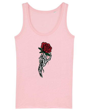 Bones And Roses Cotton Pink