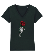 Bones And Roses Tricou mânecă scurtă guler V Damă Evoker