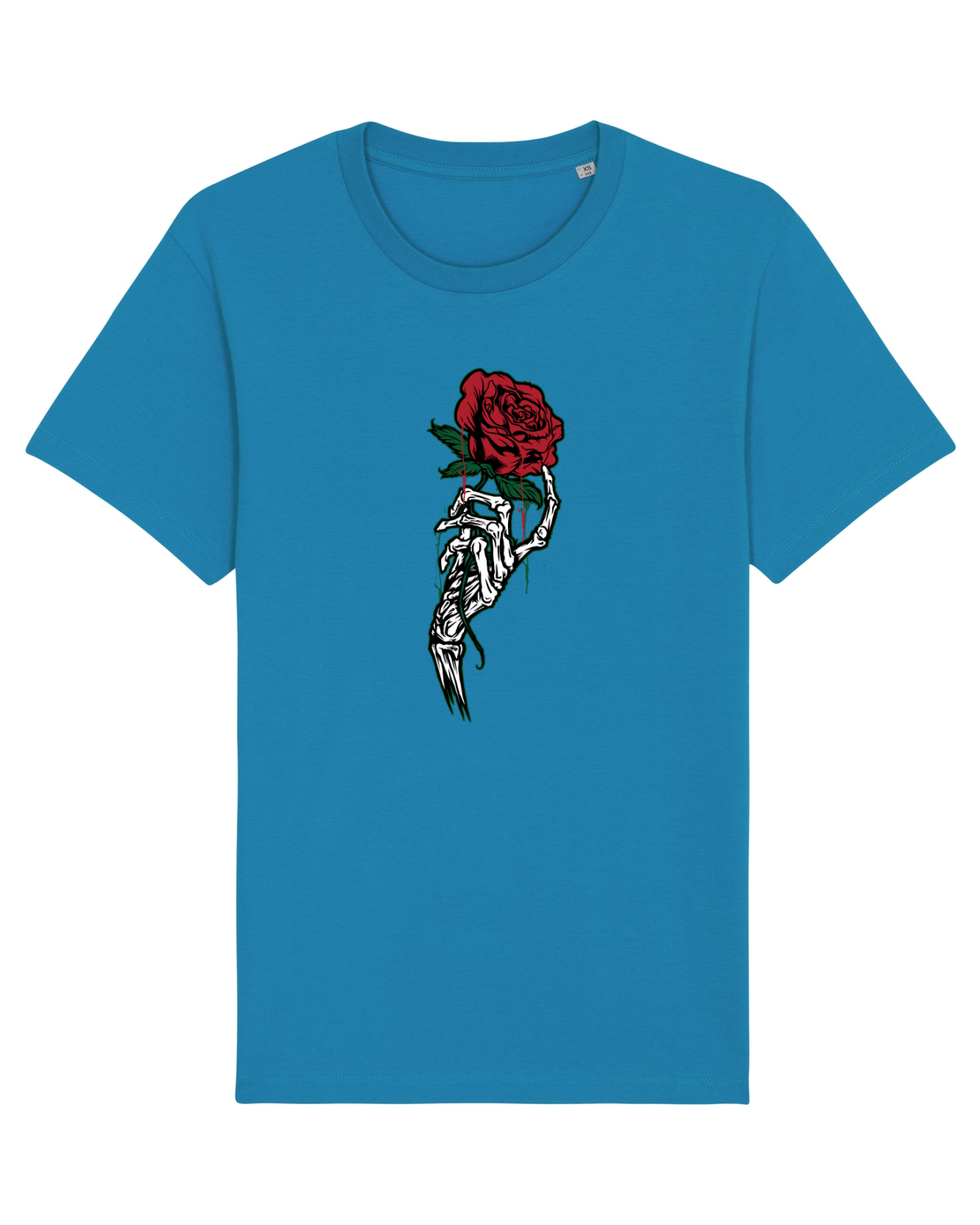 Tricou mânecă scurtă Unisex Rocker Azur