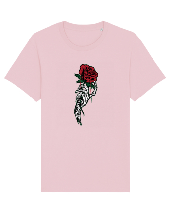 Bones And Roses Cotton Pink