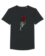 Bones And Roses Tricou mânecă scurtă guler larg Bărbat Skater