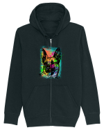 German Shepherd Hanorac cu fermoar Unisex Connector