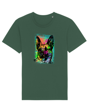 German Shepherd Bottle Green