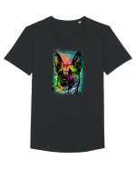 German Shepherd Tricou mânecă scurtă guler larg Bărbat Skater