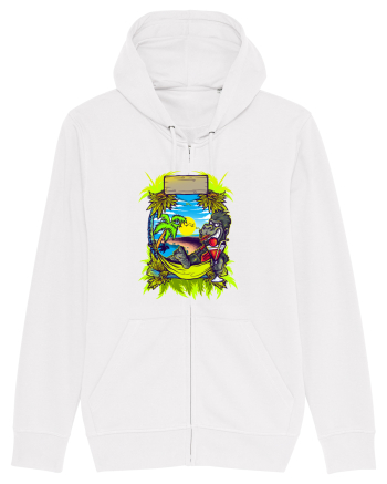 Tropical Gorilla Party White