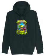 Tropical Gorilla Party Hanorac cu fermoar Unisex Connector