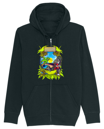 Tropical Gorilla Party Black