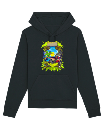 Tropical Gorilla Party Black