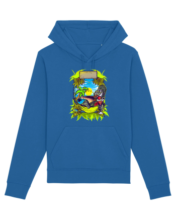 Tropical Gorilla Party Royal Blue