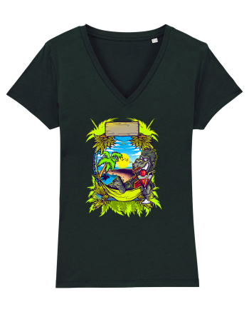 Tropical Gorilla Party Black