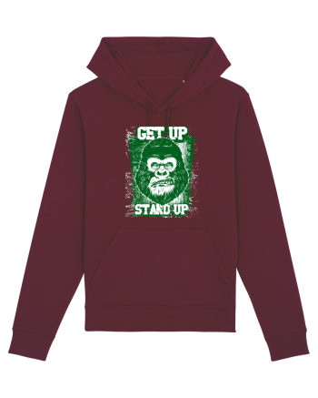 Get Up Stand Up Burgundy
