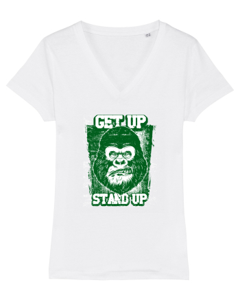 Get Up Stand Up White