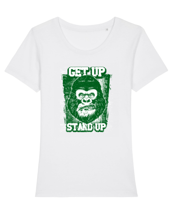 Get Up Stand Up White