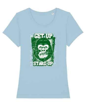 Get Up Stand Up Sky Blue