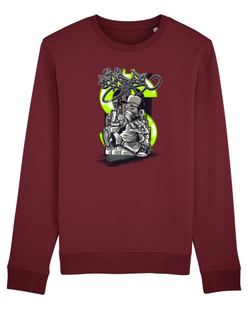 Graffiti Artist Burgundy