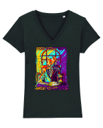 Good And Great Artists Tricou mânecă scurtă guler V Damă Evoker