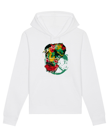 Flower Dragon White