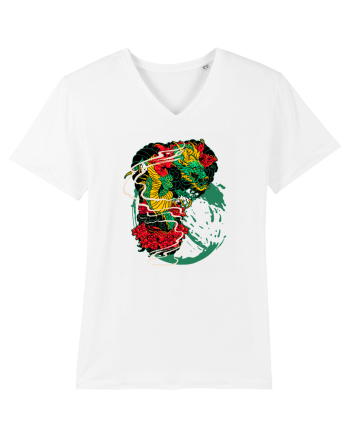 Flower Dragon White
