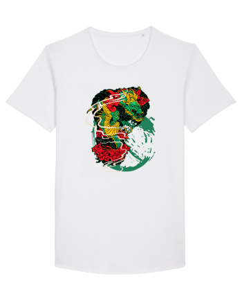 Flower Dragon White
