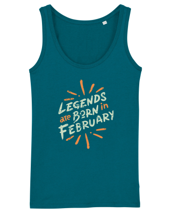 Legends Are Born In February Ocean Depth