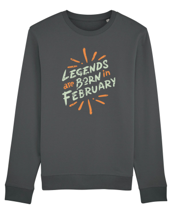 Legends Are Born In February Anthracite