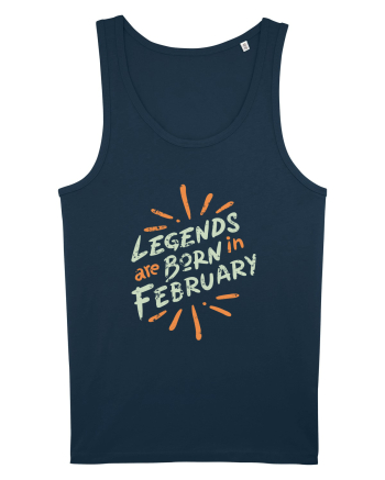 Legends Are Born In February Navy