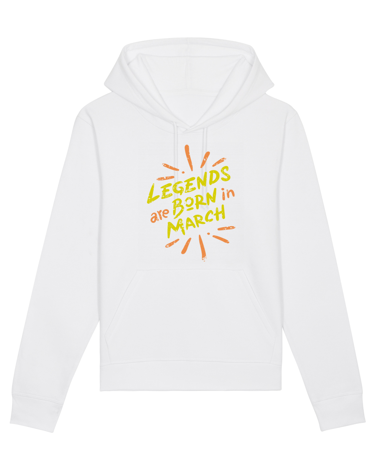 Hanorac Unisex Drummer White