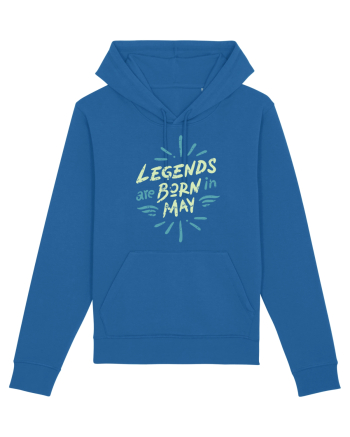 Legends Are Born In May Royal Blue
