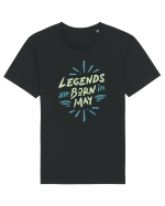 Legends Are Born In May Tricou mânecă scurtă Unisex Rocker