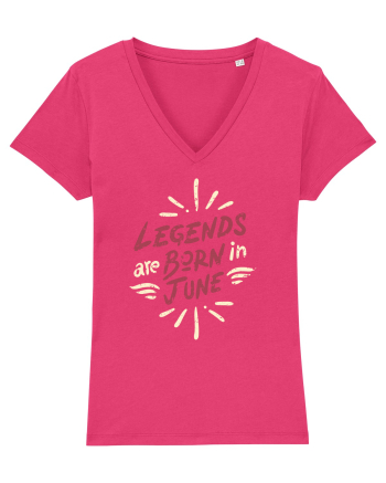 Legends Are Born In June Raspberry