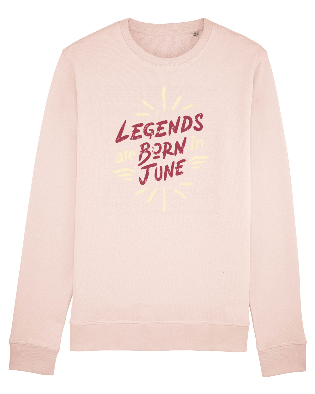 Bluză mânecă lungă Unisex Rise Candy Pink
