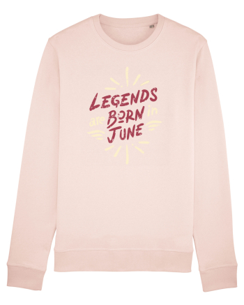 Legends Are Born In June Candy Pink
